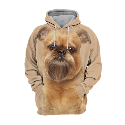 Unisex Hoodie dla Psów | Griffon Bruxellois