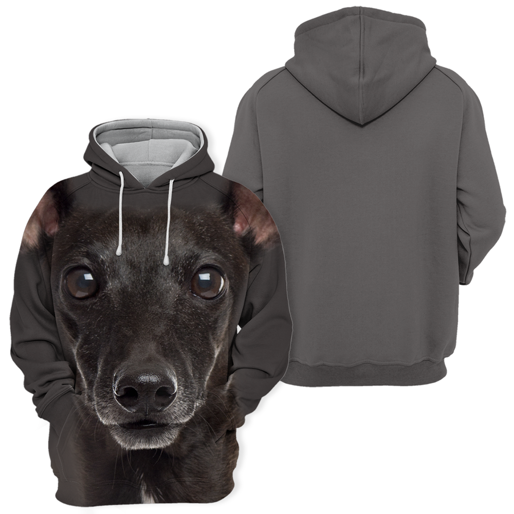 Unisexowy Hoodie dla Psów | Włoski Greyhound