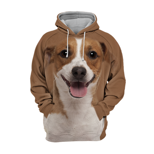 Unisexowy Kaptur dla Psów | Jack Russell Terrier Szczęśliwy