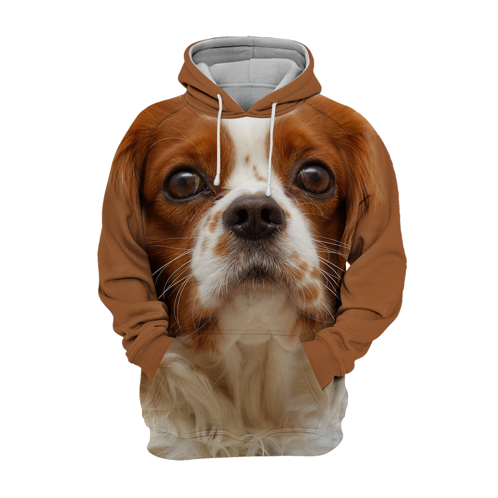 Unisexowy Kaptur dla Psów | King Charles Spaniel English Toy
