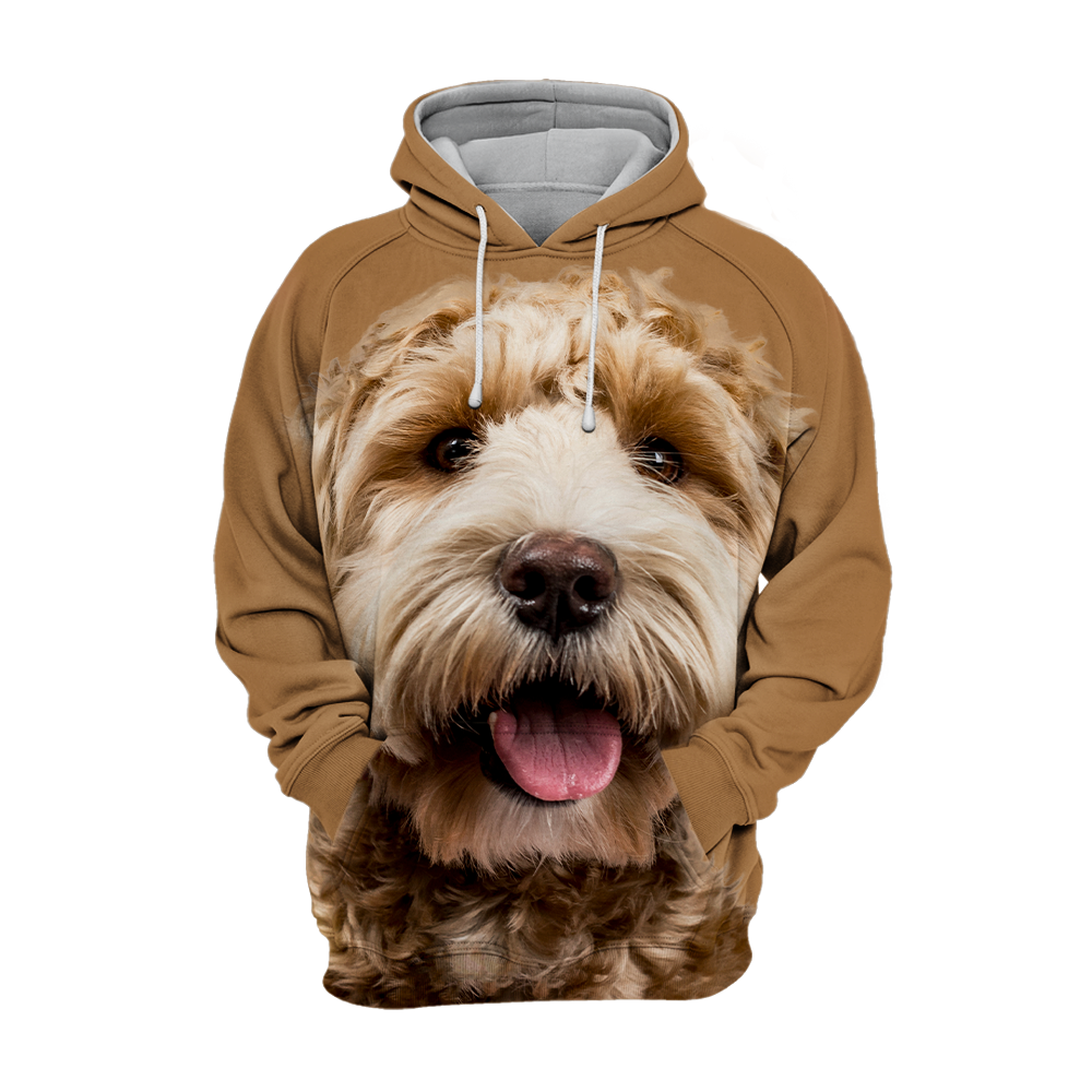 Unisexowy Hoodie dla Psów | Labradoodle Goldendoodle Uśmiech