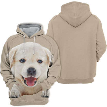 Unisexowy Hoodie dla Psów | Szczeniak Labrador Retriever