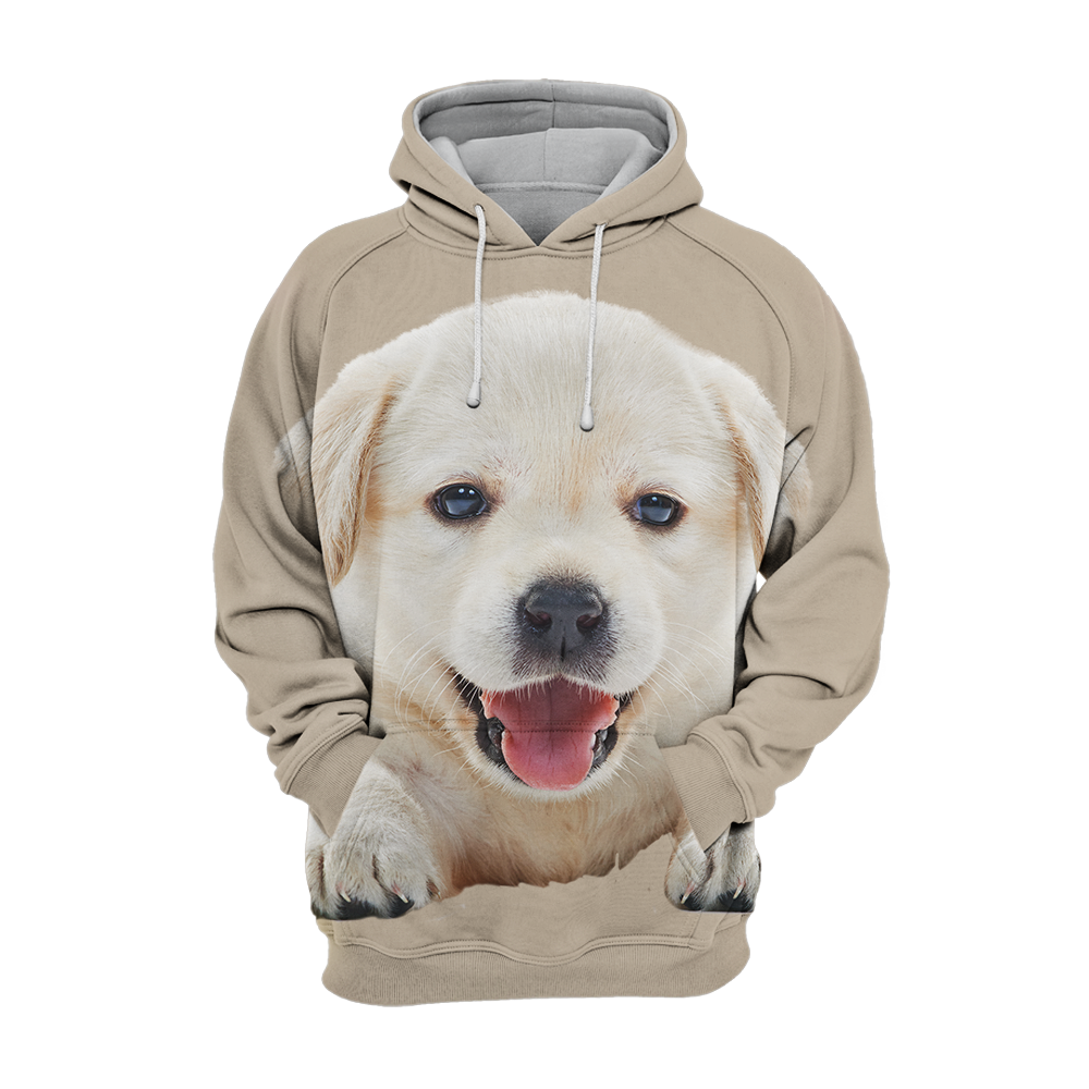 Unisexowy Hoodie dla Psów | Szczeniak Labrador Retriever