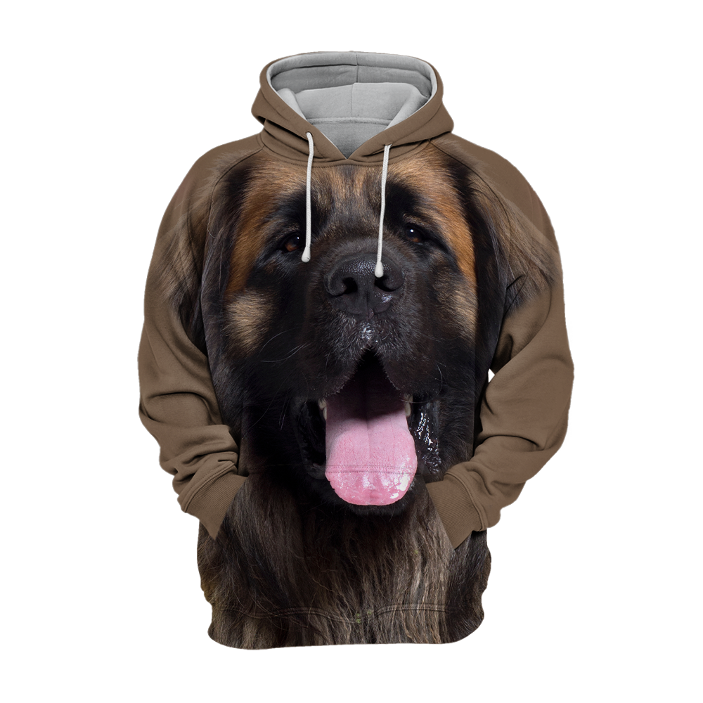 Unisexowy Hoodie dla Psów | Leonberger
