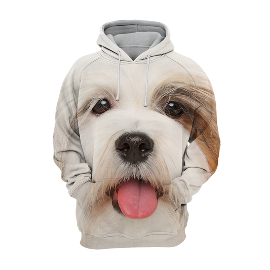 Unisexowy Kaptur dla Psów | Lhasa Apso Tybetański