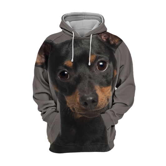Unisexowy Kaptur dla Psów | Miniaturowy Pinscher