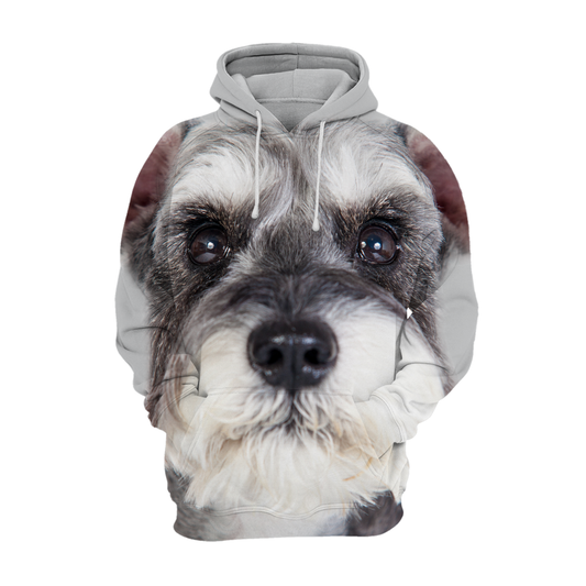 Unisexowy Kaptur dla Psów | Miniaturowy Schnauzer