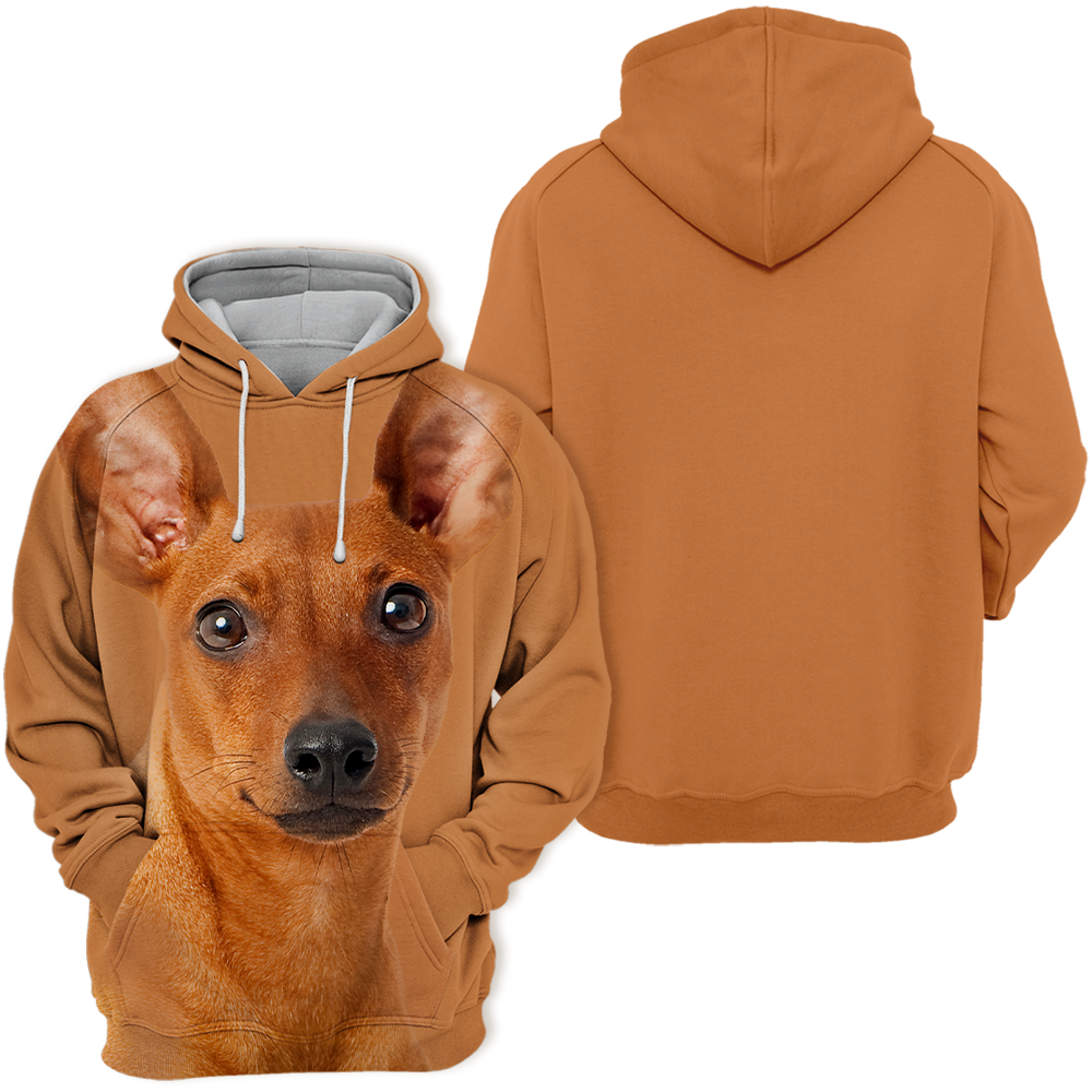 Unisexowy Hoodie dla Psów | Pinscher