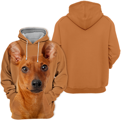Unisexowy Hoodie dla Psów | Pinscher