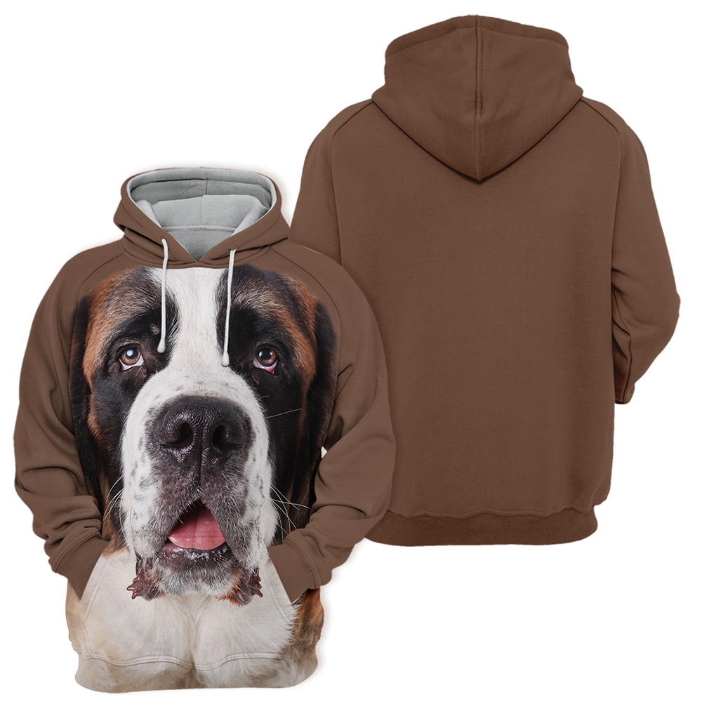 Unisexowa Bluza dla Psów | Uroczy Saint Bernard