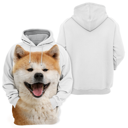 Unisexowy Kaptur dla Psów | Uroczy Shiba Inu Akita