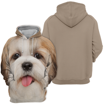 Uniseksowy Kaptur dla Psów | Shih Tzu