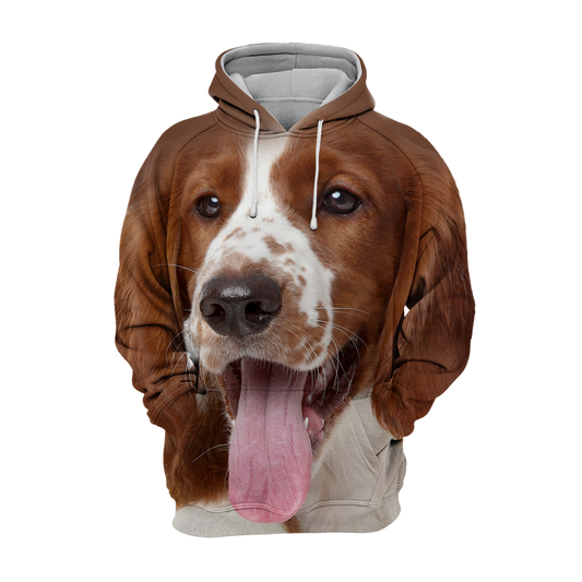 Uniseksowy Kaptur dla Psów | Springer Spaniel Szczęśliwy
