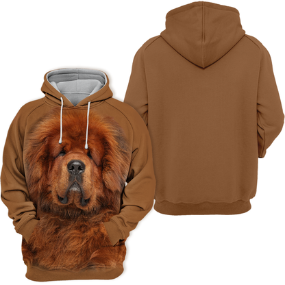 Unisex Bluza dla Psów | Czerwony Mastif Tybetański