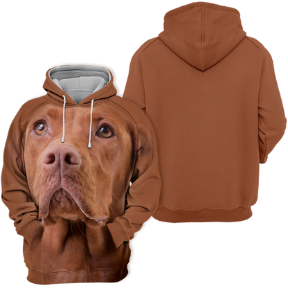 Unisex Hoodie dla Psów | Uroczy Vizsla Węgierski