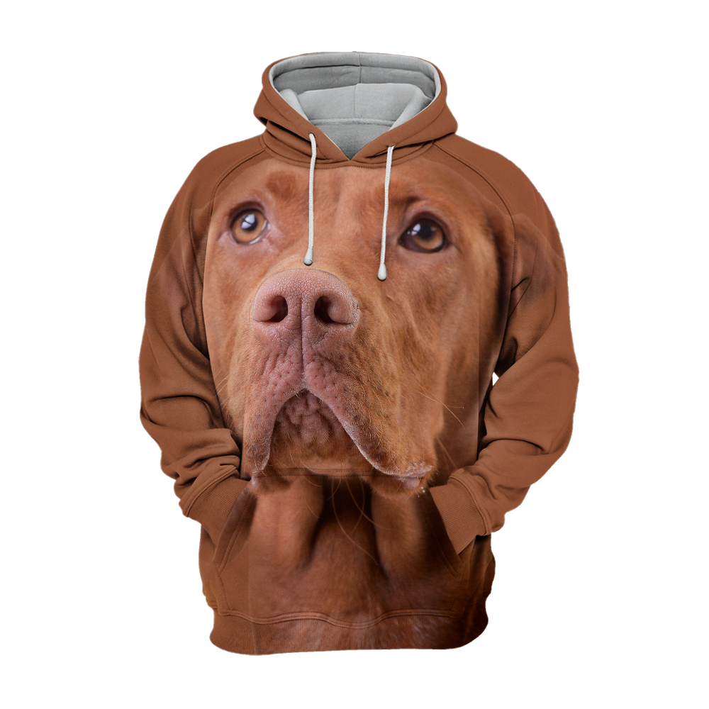 Unisex Hoodie dla Psów | Uroczy Vizsla Węgierski