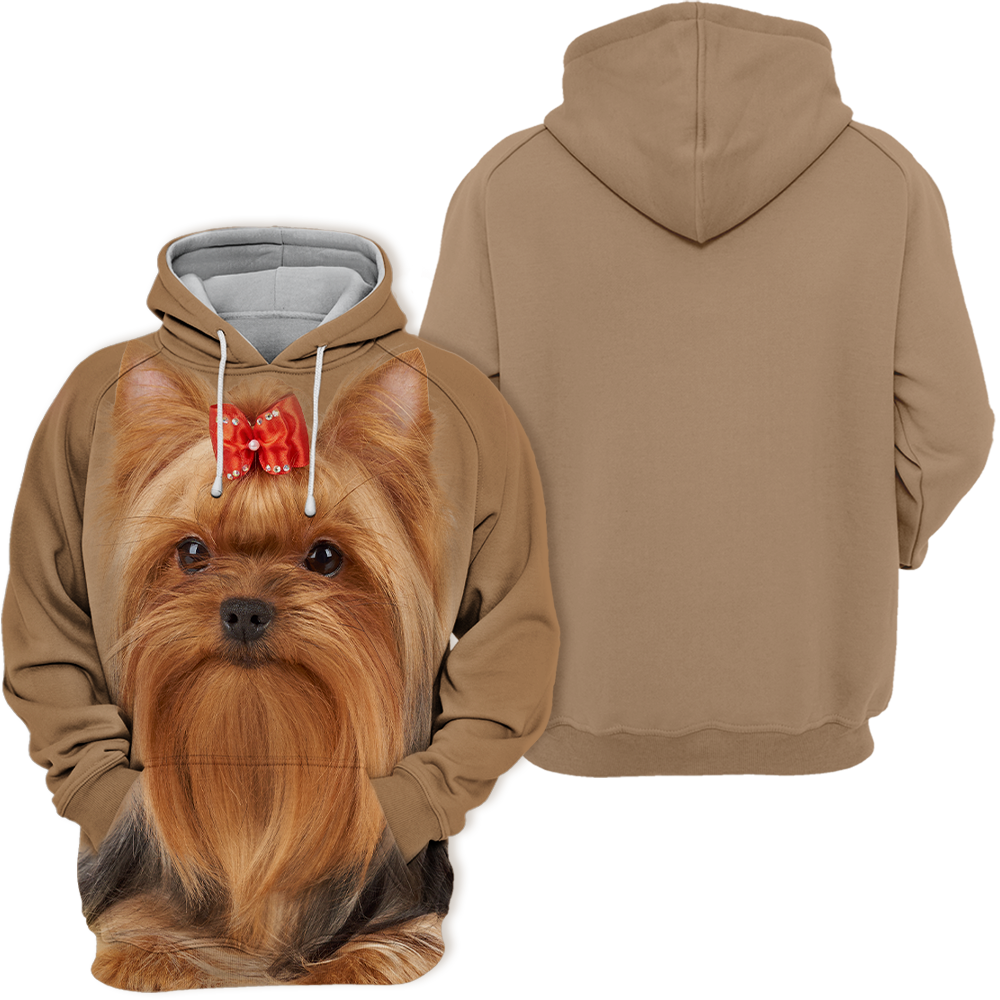 Unisexowy Kaptur dla Psów | Yorkshire Terrier Yorkie Uroczy