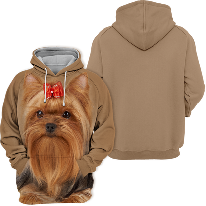 Unisexowy Kaptur dla Psów | Yorkshire Terrier Yorkie Uroczy