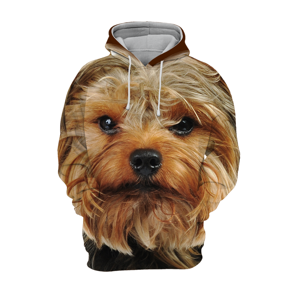 Unisexowy Kaptur dla Psów | Yorkshire Terrier Yorkie Uroczy