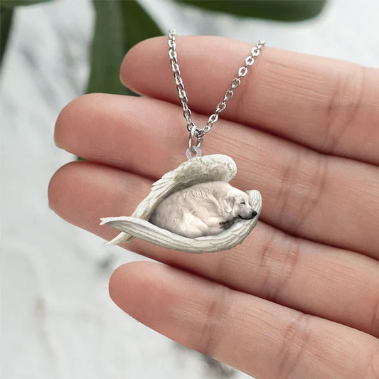 Echte Liefde | Slapende Great pyrenees PYRENEESE BERGHOND     Ketting