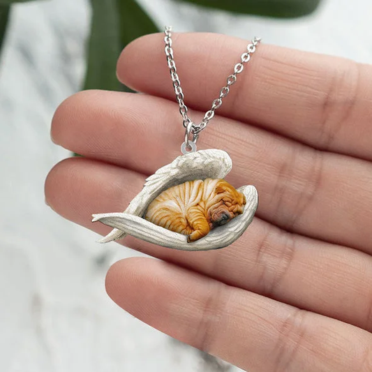 Echte Liefde | Slapende Shar pei Ketting