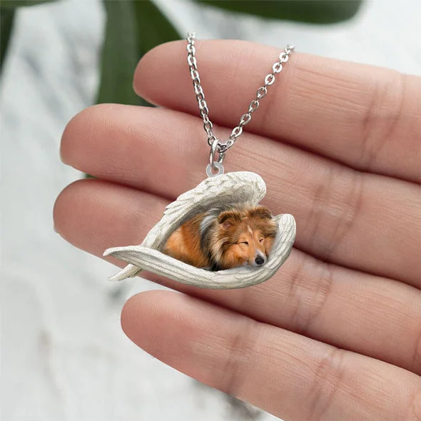 Echte Liefde | Slapende Sheltie Ketting