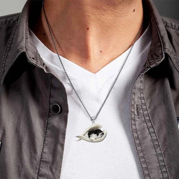 Echte Liefde | Slapende Zwart en Wit Boomer Ketting