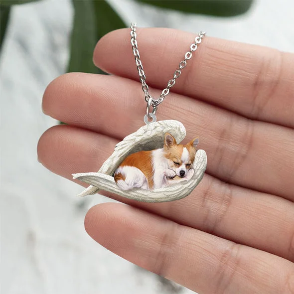 Echte Liefde | Slapende Langharige Chihuahua Ketting