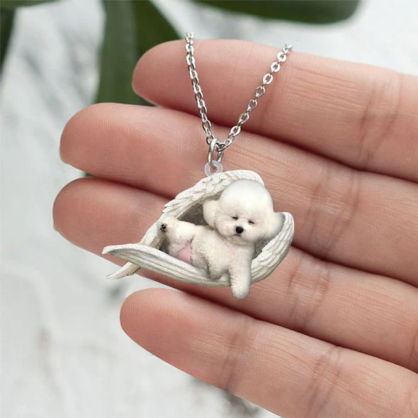 Echte Liefde | Slapende Bichon frise Ketting