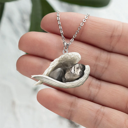 Echte Liefde | Slapende Weimaraner Ketting