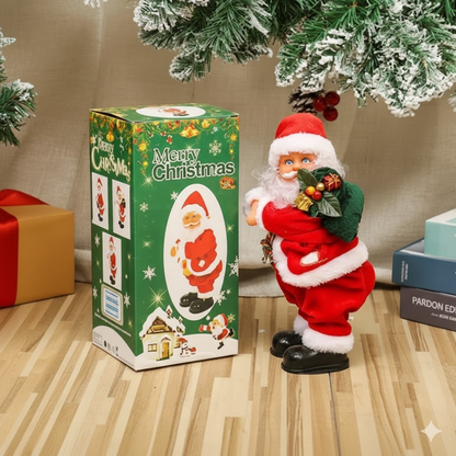 Wspinający się Święty Mikołaj, Śpiewający i Tańczący