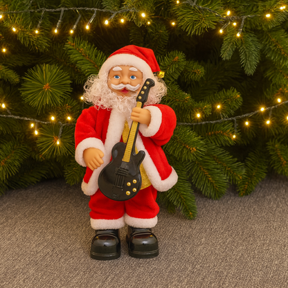 Wspinający się Święty Mikołaj, Śpiewający i Tańczący