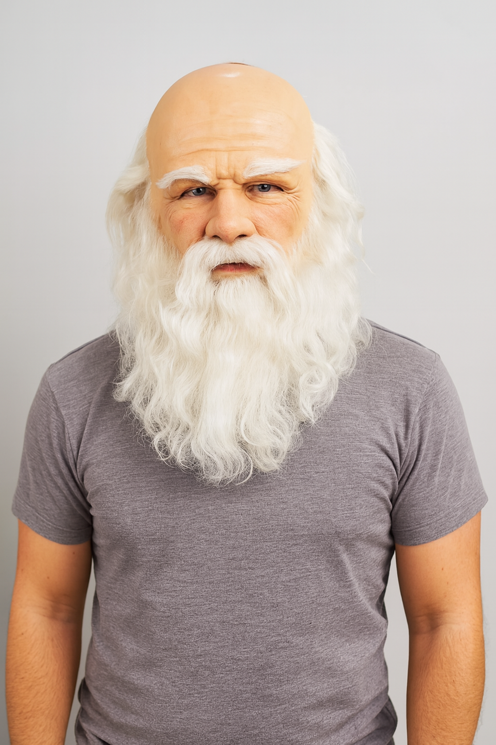 Realistyczna maska Świętego Mikołaja – lateksowa maska o komfortowym dopasowaniu