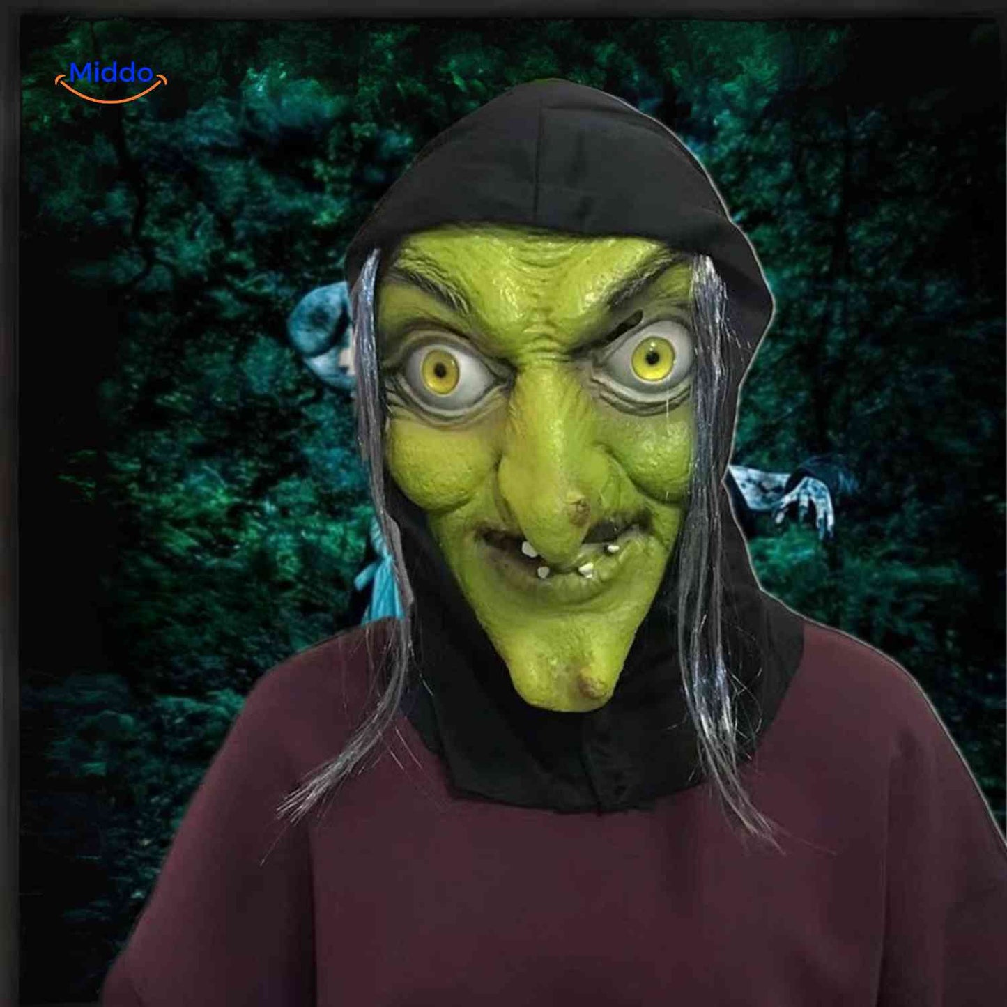 Phantomix™ Maska | Halloween Horrorlook, Przerażający i Straszny