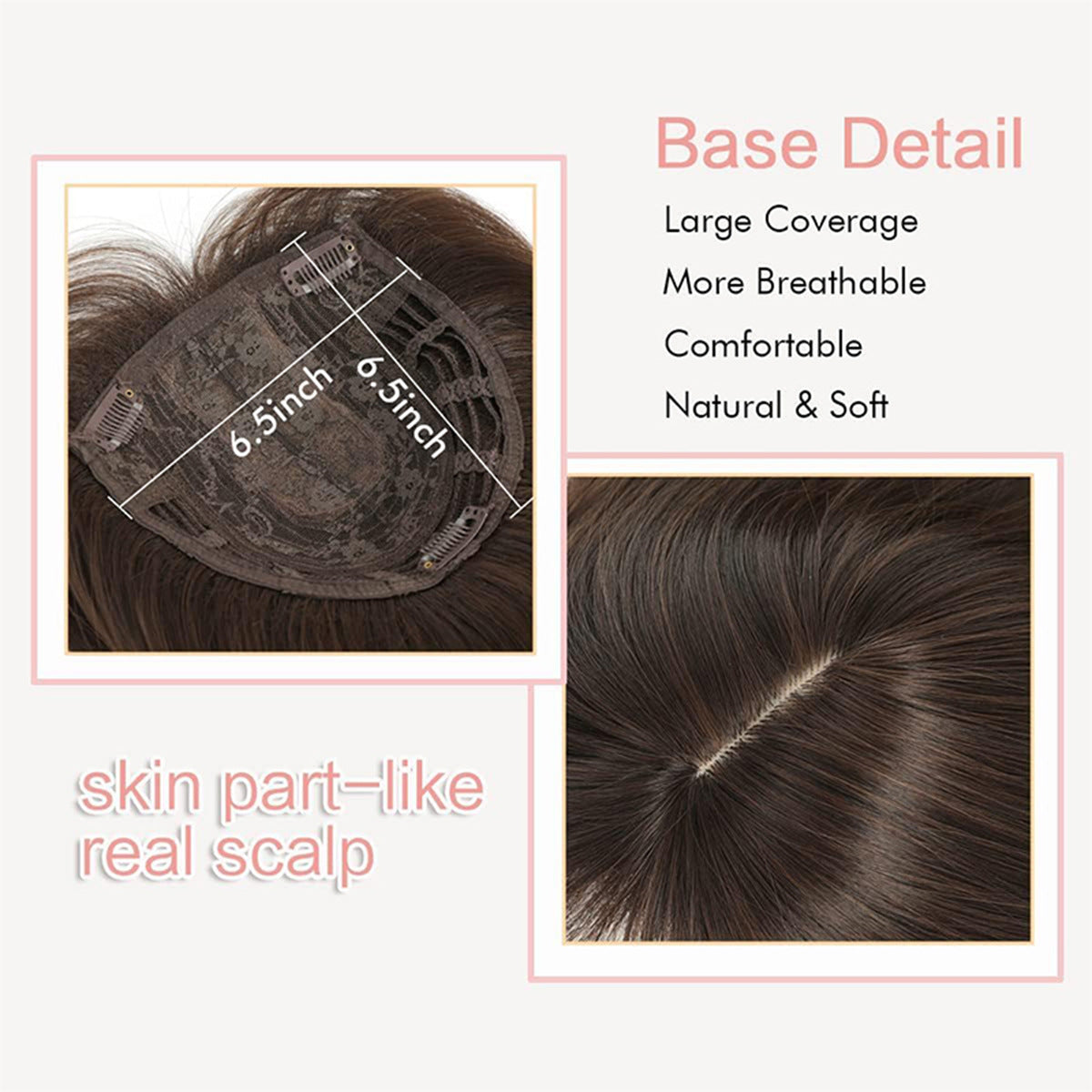 Warstwowe peruki z grzywką dla kobiet z przerzedzonymi włosami